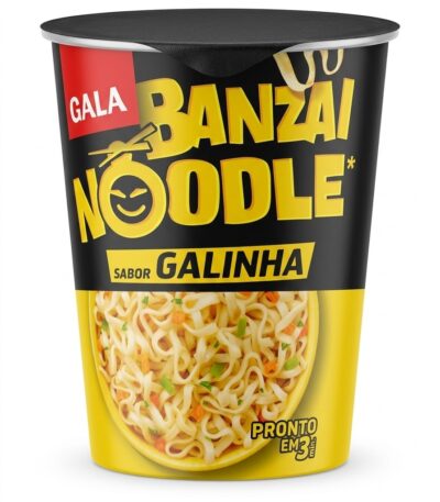 CIGALA Banzai Noodle Sabor Galinha instant cup noodles