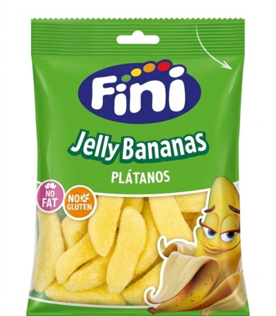 Fini Jelly Bananas 90g banana-shaped gummy sweets