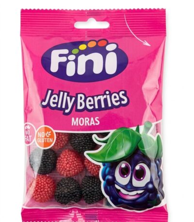Fini Jelly Barries Moras 90g blackberry and raspberry gummy candies