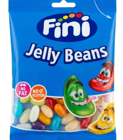 Fini Jelly Beans 90g assorted colourful chewy jelly bean sweets