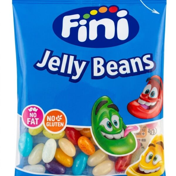 Fini Jelly Beans 90g assorted colourful chewy jelly bean sweets