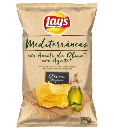 Batatas Fritas Lay’s Mediterráneas com Azeite 120g