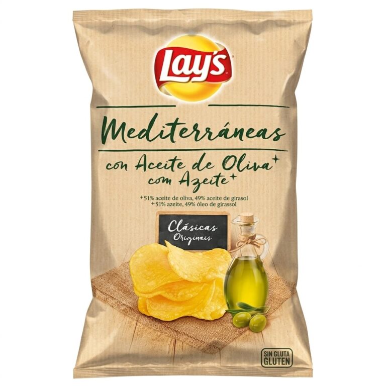 Batatas Fritas Lay’s Mediterráneas com Azeite 120g