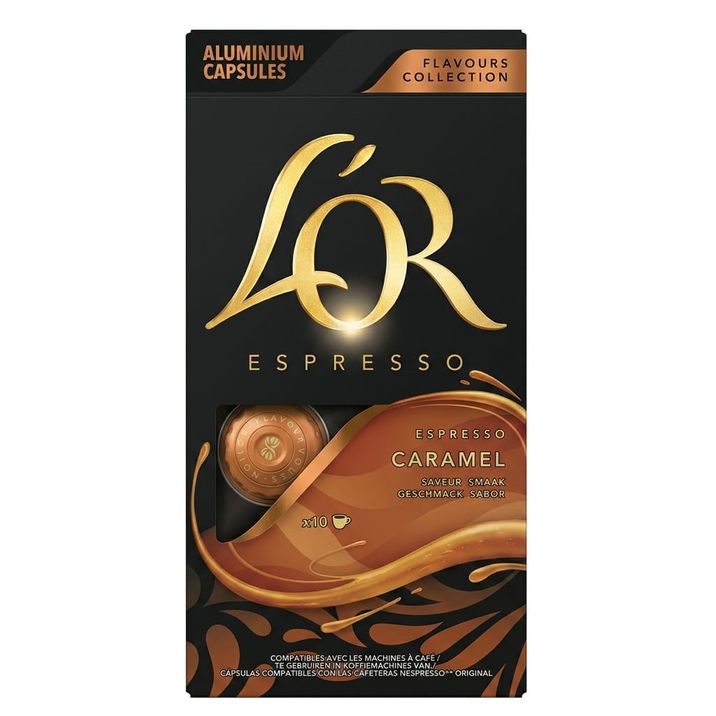 L’OR Espresso Caramel Coffee Capsules L’OR Espresso Caramel Coffee Capsules
