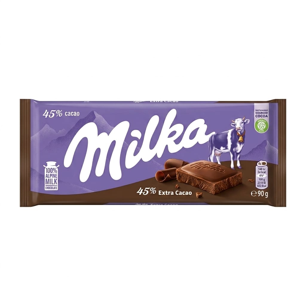 MILKA 45% EXTRA CACAO