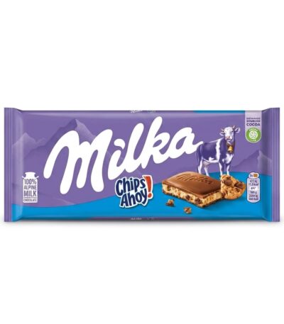 Milka Chips Ahoy! 100g chocolate bar