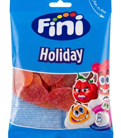 Fini Coracoes pêssego 90g sugared peach heart gummy sweets