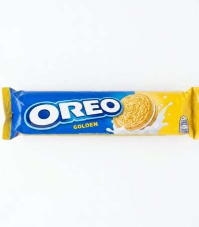 Oreo Golden Sandwich Biscuits with vanilla cream filling 154g