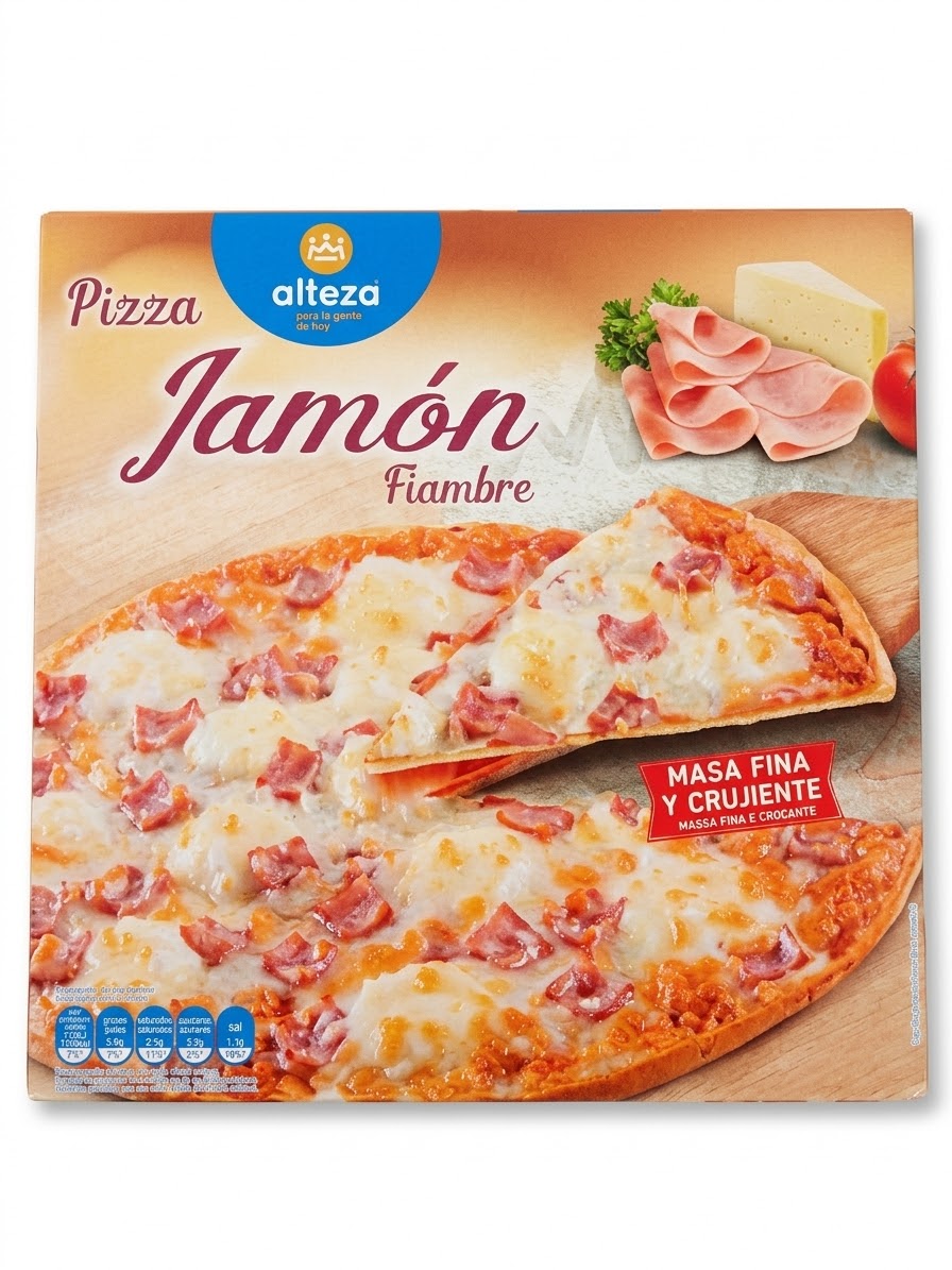 Alteza Pizza Jamón Fiambre