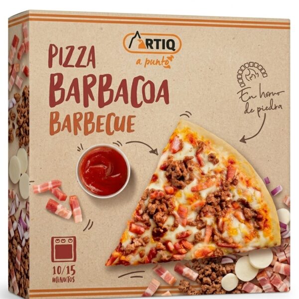 Artiq a Punto Pizza Barbacoa 400g stone oven barbecue pizza