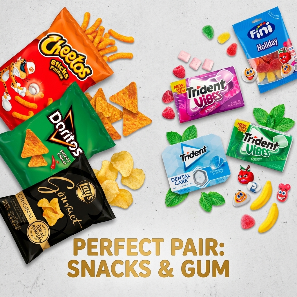 chips and gums