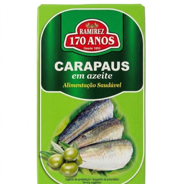 RAMIREZ CARAPAUS em azeite 90g Portuguese horse mackerel in olive oil