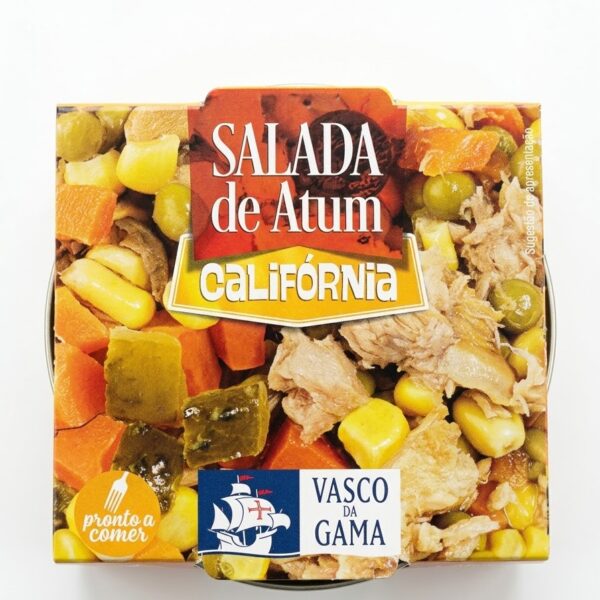 VASCO DA GAMA SALADA de Atum CALIFÓRNIA 160g Portuguese tuna salad with mixed vegetables